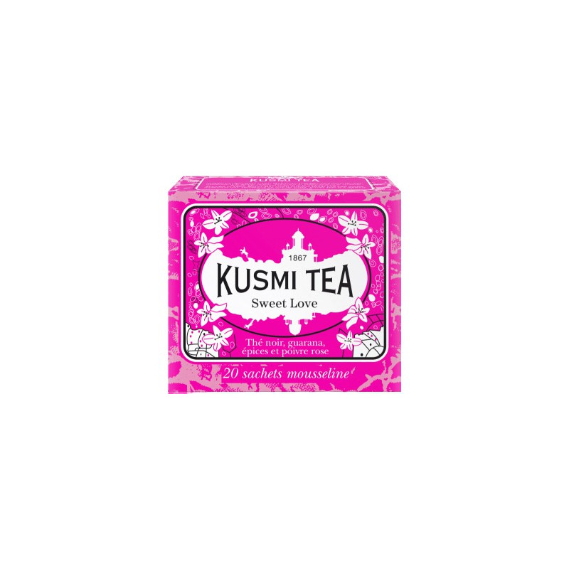 

Чай чорний Солодка Любов пакет. 20х2,2г, Kusmi Tea