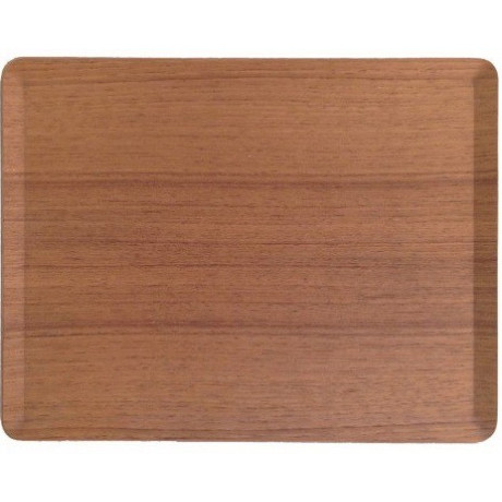 Поднос прямоугольный коричневый деревянный 43x33см Place Mat, Kinto - 30979