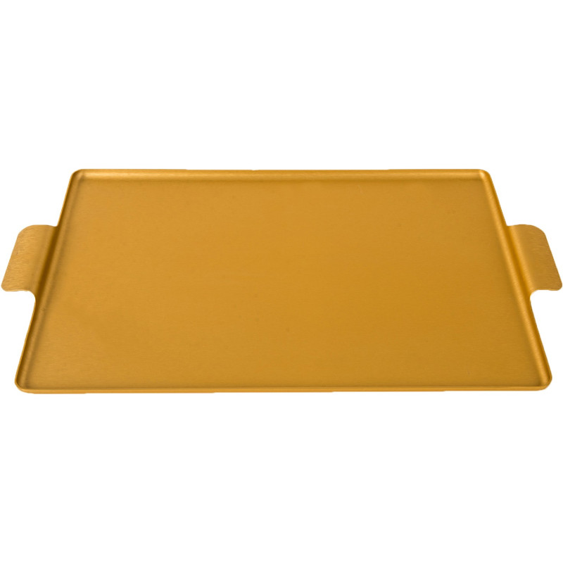 

Таця прямокутна золотиста 32x25см, Kaymet
