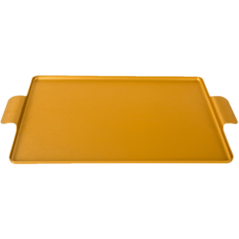 

Таця прямокутна золотиста 42x30см, Kaymet