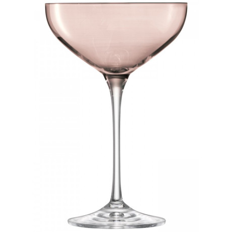 Набір бокалів для шампанського кольоровий металік 390мл (4шт в уп) Polka, LSA international - 34725