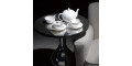 Набір для заварювання чаю фарфоровий білий Оголена леді (4 чашки та чайник), Pols potten - 35641