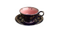 Набор чашек с блюдцами разноцветных (4шт в уп), Pols potten - 35643