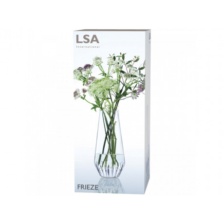 Ваза для квітів прозора 19,5см Frieze, LSA international - 42022