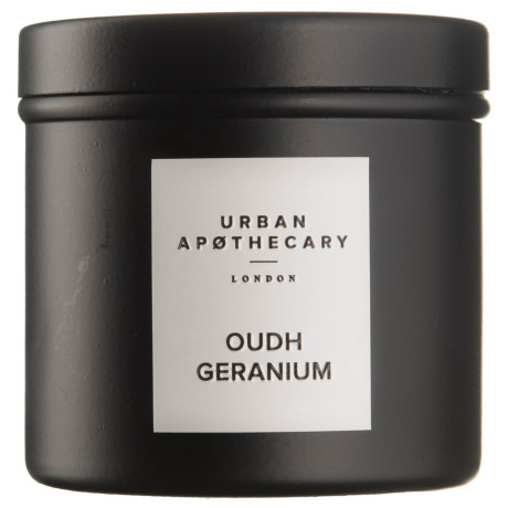 Ароматична дорожня свічка Oudh Geranium, Urban Apothecary - 85364
