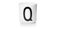 Персональна фарфорова чашка Q, Design Letters - 42517