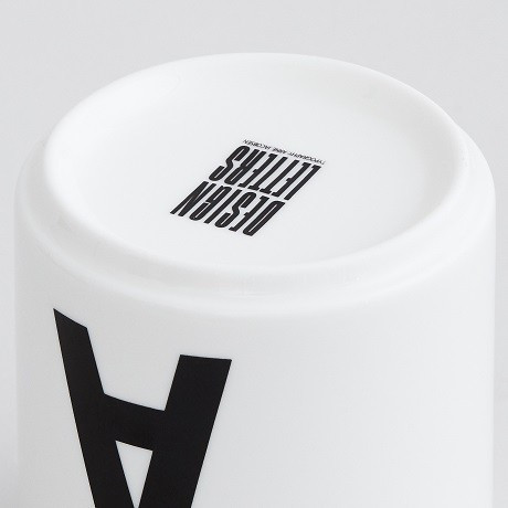 Персональна фарфорова чашка H, Design Letters - 42508
