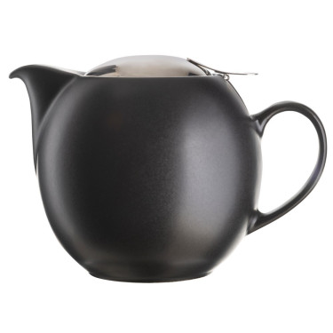 Заварювач для чаю чорний матовий Universal 0,68л, Cristel - 44719
