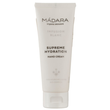 Увлажняющий крем для рук Infusion Blanc 75мл, Madara Cosmetics - 86364