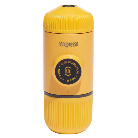 Портативна еспресо кавоварка "Nanopresso" з жовтим чохлом, Wacaco - 44918