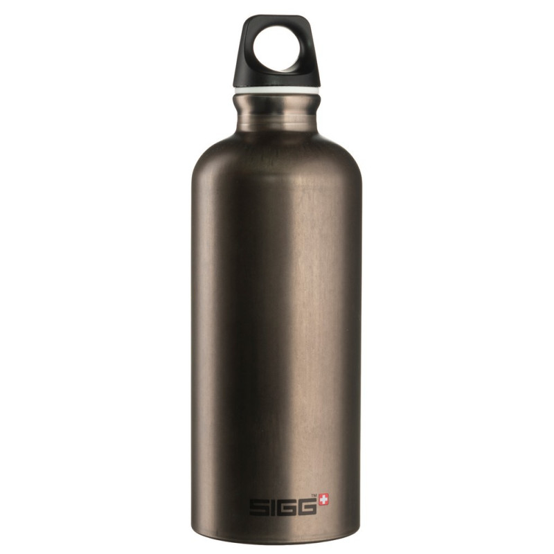 

Пляшка для напоїв темно-сіра "Traveller Smoked Pearl" 600мл, Sigg