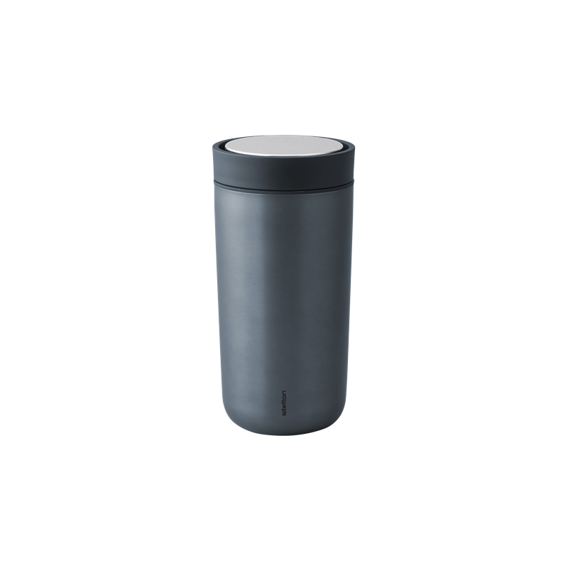

Термокружка 0,4л сталева темно-синя To Go Click, Stelton