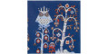 Салфетка бумажная синяя с рисунком Taika, iittala - 20948