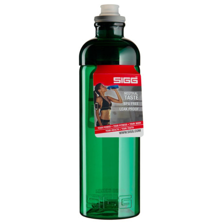 Пляшка для напоїв з питним клапаном зелена 600мл Feel, Sigg - 44239