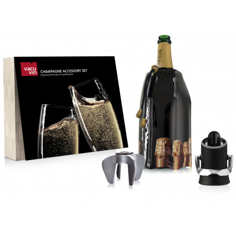 Подарочный набор Champagne Accessory Set , Vacu Vin - 47416