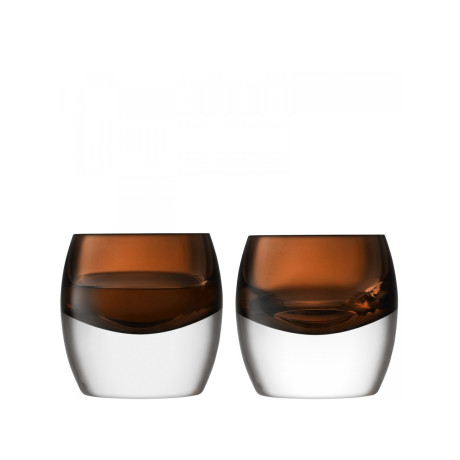 Набір бокалів для віскі коричневих 230мл (2шт в уп) Whisky Club, LSA international - 48350