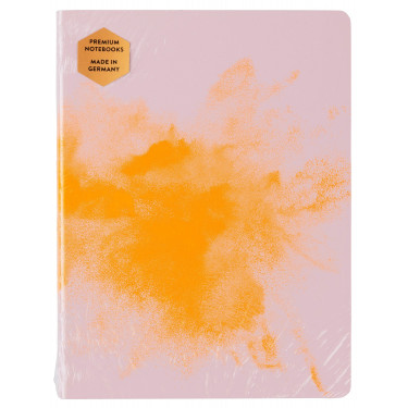 Блокнот "Blast" помаранчевого неонового кольору 176 с., Nuuna - 49480