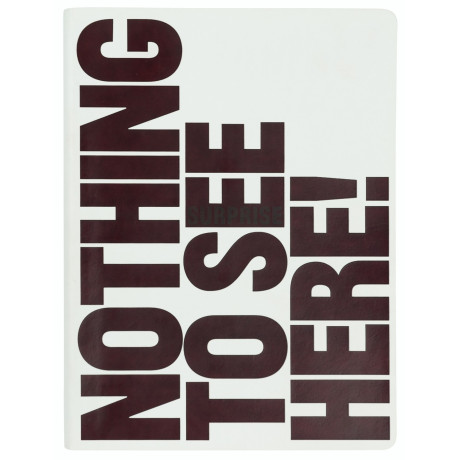 Блокнот "Nothing To See Here" з термоефектом 256 с., Nuuna - 49460