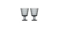 Набір стаканів скляних універсальних сірих (2шт в уп) 260мл Kastehelmi, iittala - 46350