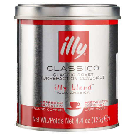 Мелена кава арабіка 100% мелена 125г, Illy - 65804