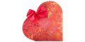 Шоколадне серце з мигдалем у темному шоколаді 400г, Octochocolate - 46922