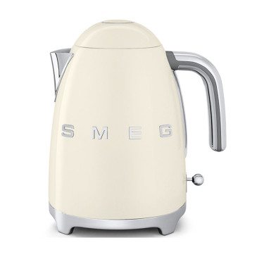 Чайник електричний кремовий 3D logo, SMEG - 78120