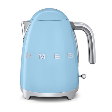 Чайник електричний пастельно-блакитний 3D logo, SMEG - 78121
