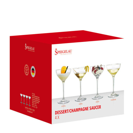 Набор бокалов для десертов / игристых вин 0,250л (3 + 1 шт) Special Glasses, Spiegelau - 14207